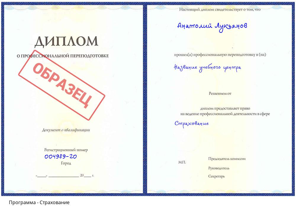 Страхование Воткинск